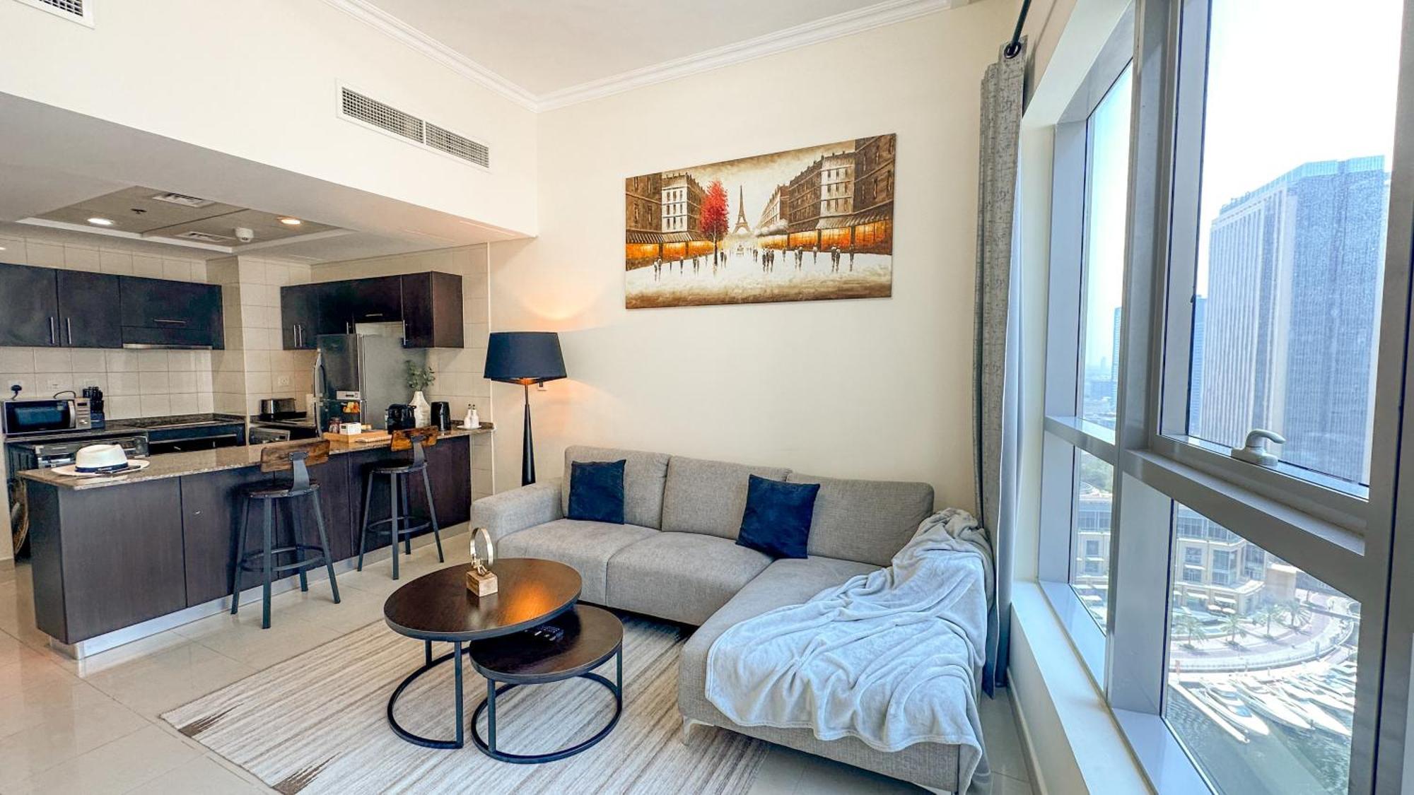 Wonderful 1br With Marina View Apartment *